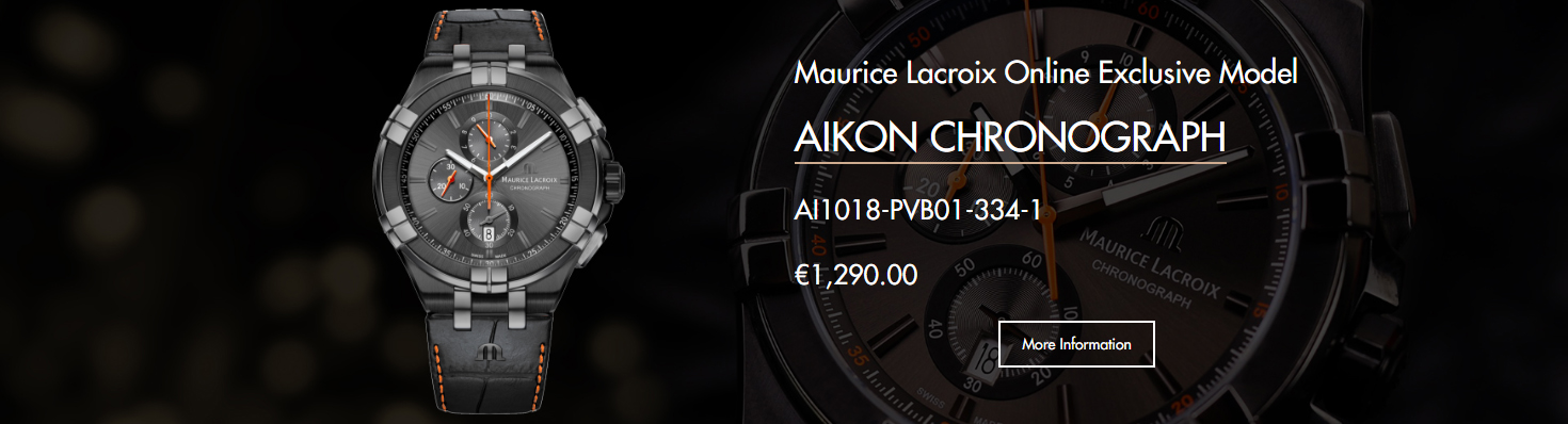 First Aikon Blog Maurice Lacroix - Chronograph Watches Class
