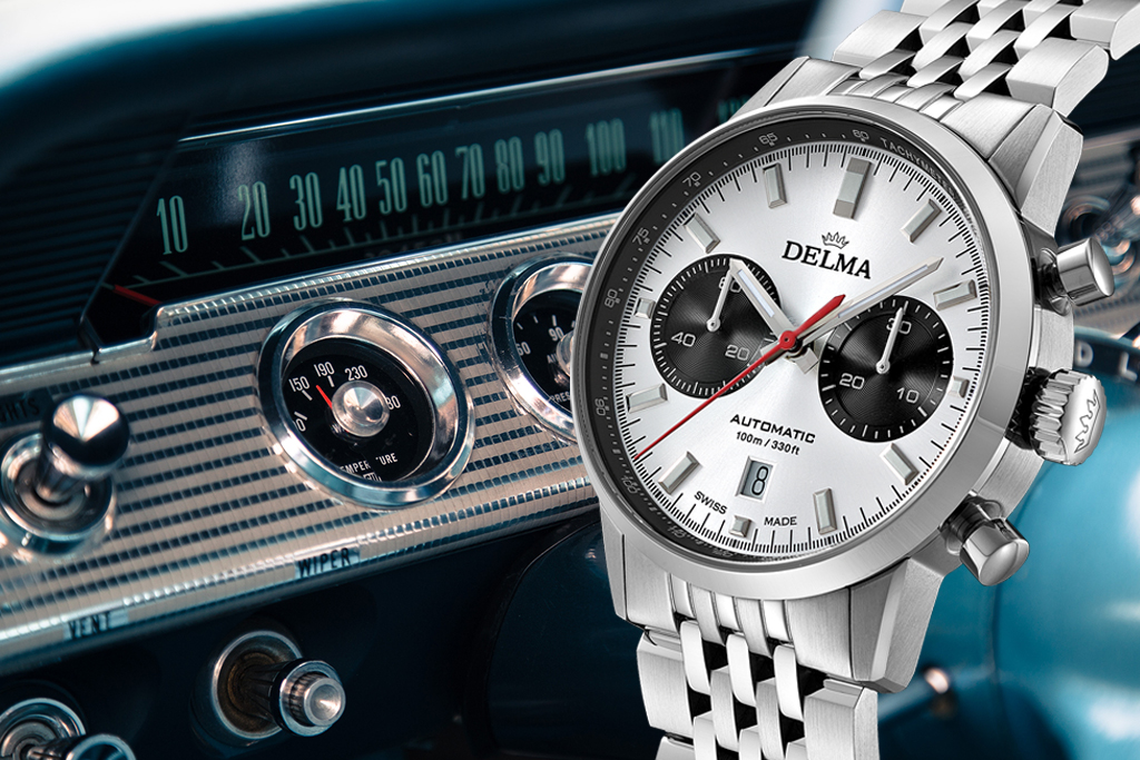 Delma's New Continental Chronographs