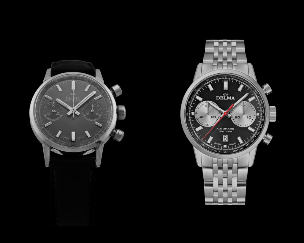 Delma's New Continental Chronographs