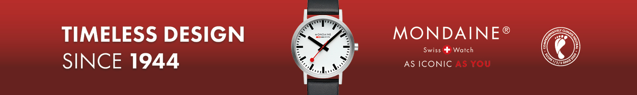 Mondaine numeri watches