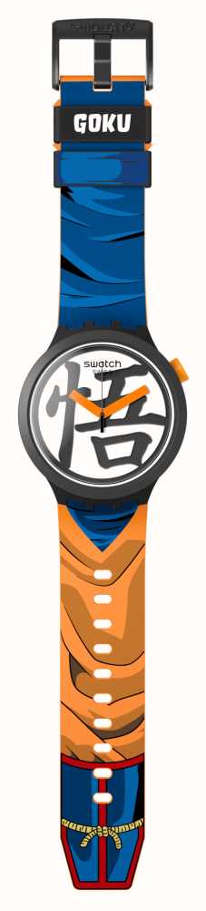 Swatch GOKU x Swatch Dragon Ball Z Watch SB01Z101