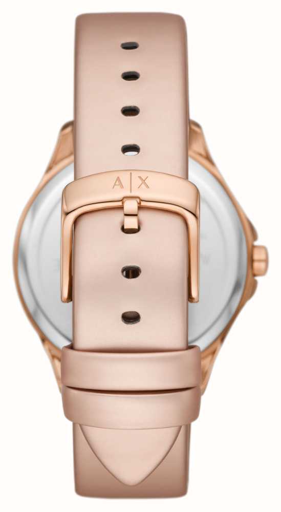 Armani Exchange Women's | Rose Gold Dial | Crystal Set | Rose Gold