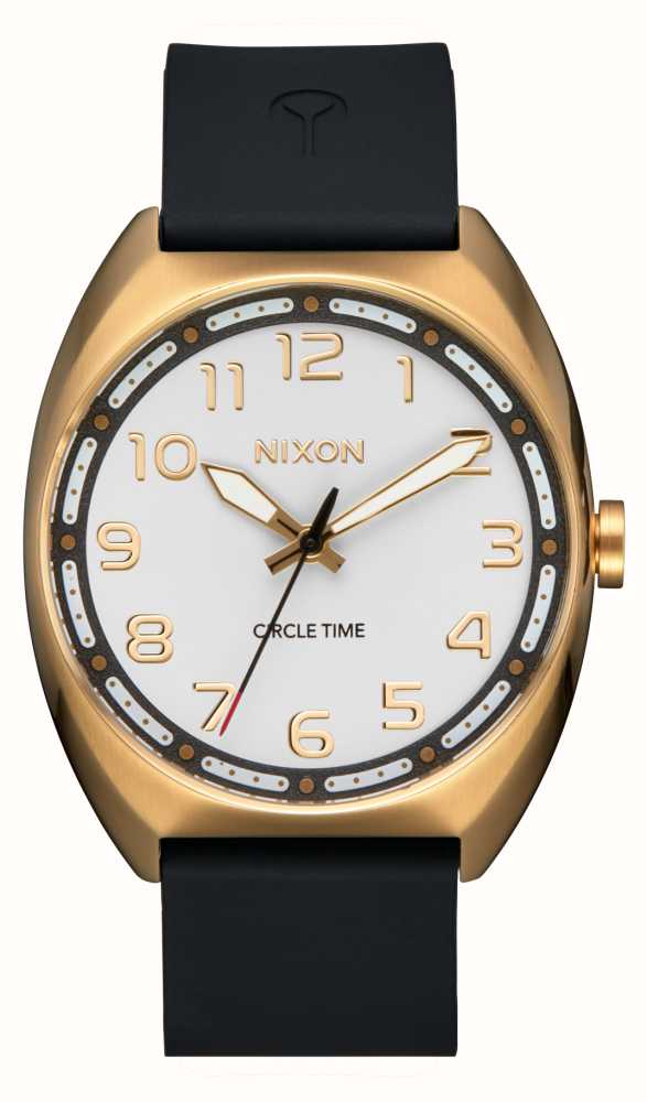 Nixon Mullet Watch Quartz Light Gold/White (10ATM) A1365-1809-00