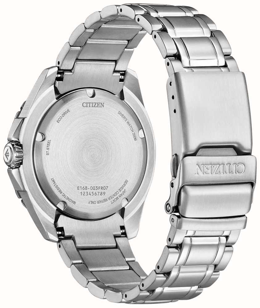 Citizen Men's Promaster Diver | Eco-Drive | Green Dial | Stainless ...