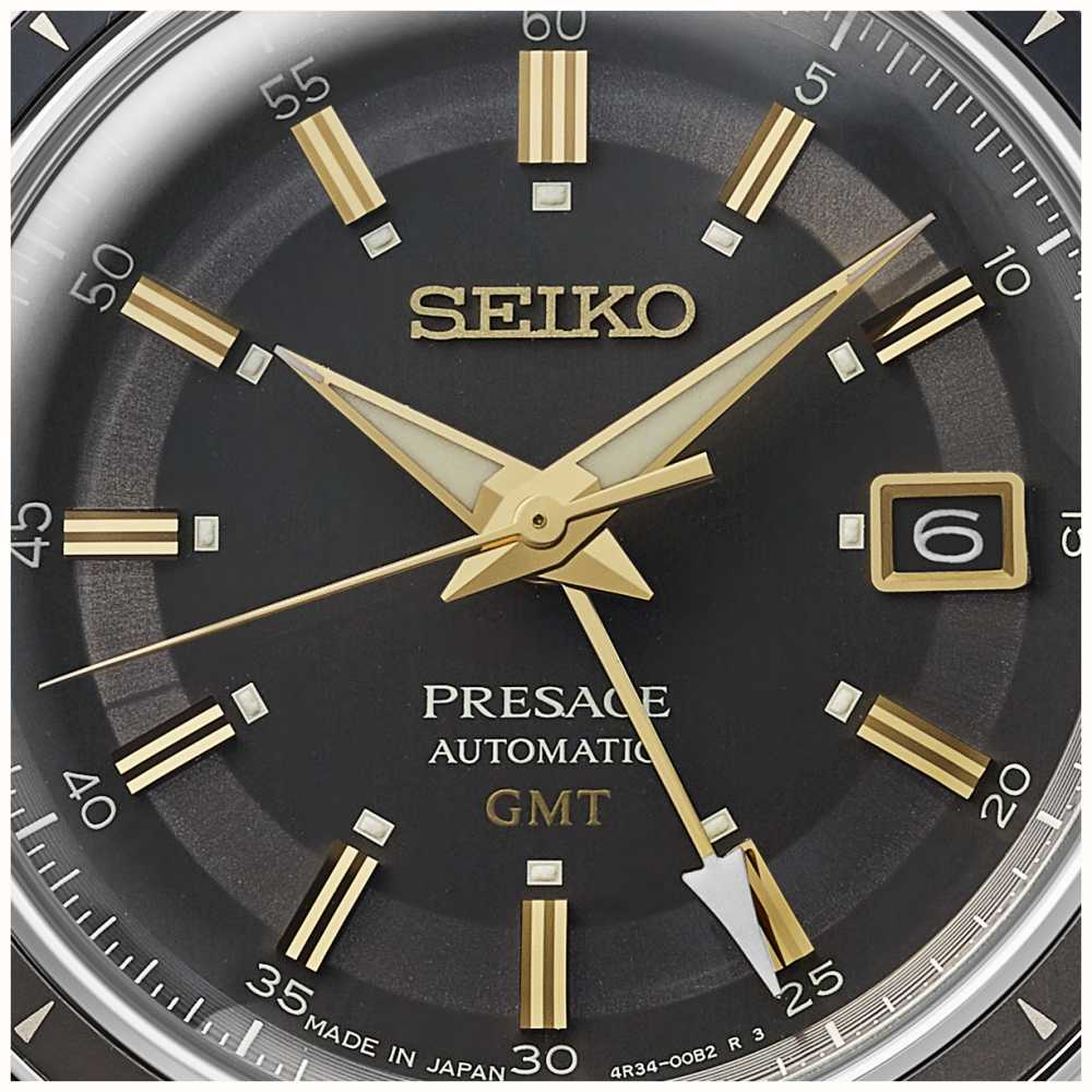 Seiko Presage ‘Fume’ Style 60s Road Trip GMT SSK013J1 - First Class ...