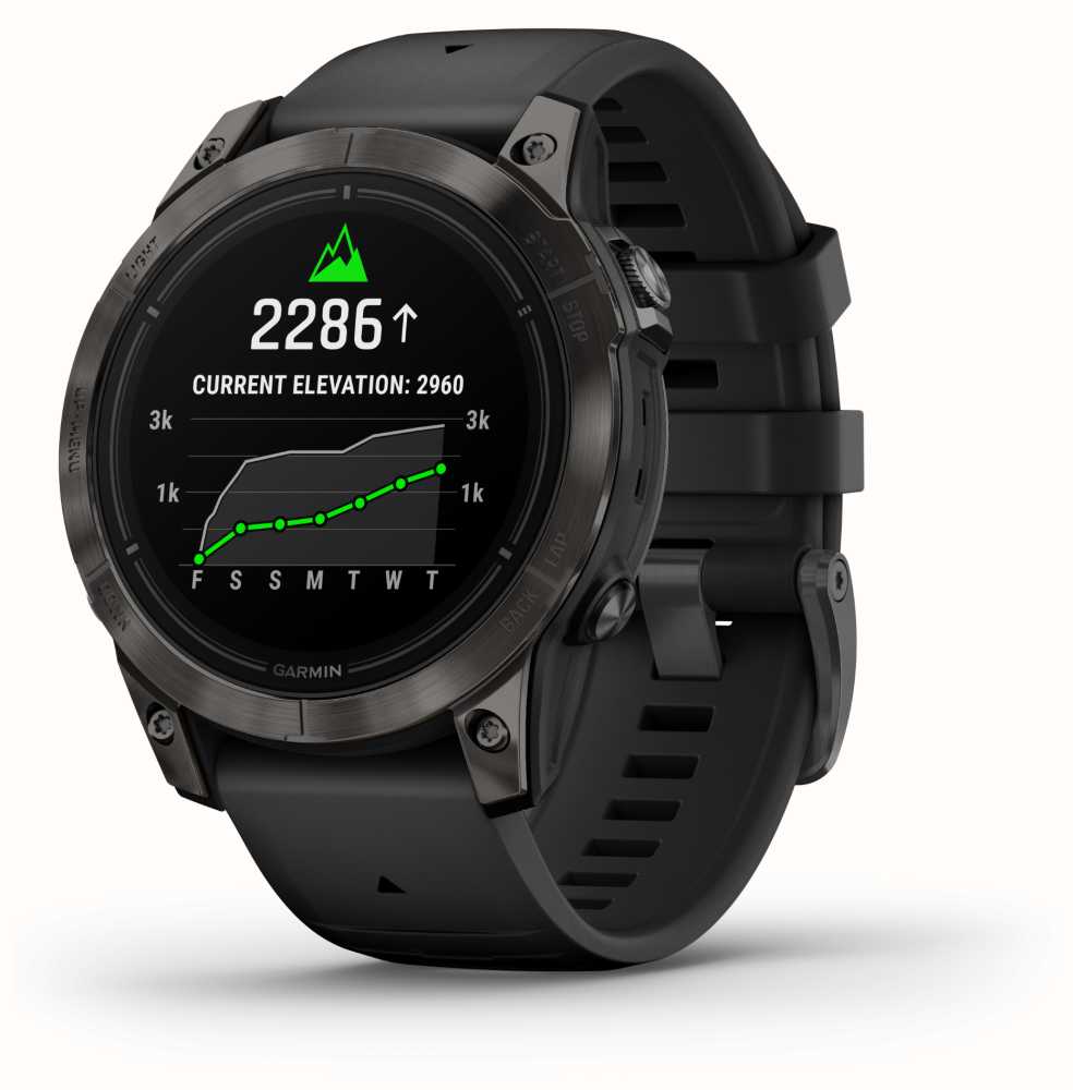 Garmin EPIX PRO Gen 2 (47mm) Sapphire Carbon Grey DLC Titanium Black ...