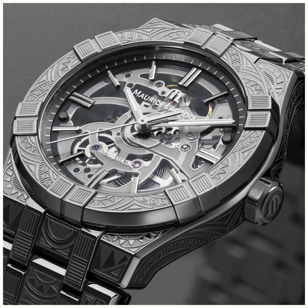 Maurice Lacroix AIKON Automatic Skeleton Urban Tribe Edition Limited Edition of 500 AI6007 SS009 030 1