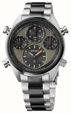 BOSS Men\'s Troper Class First Gold 1514059 - Chronograph Bracelet | | Watches™ Dial Steel Khaki Stainless