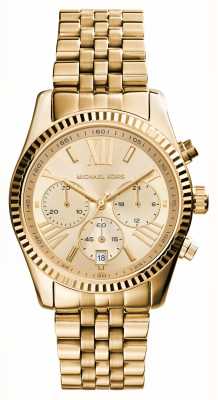 Michael kors yellow gold on sale watch