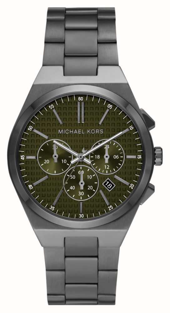 Green michael deals kors watch