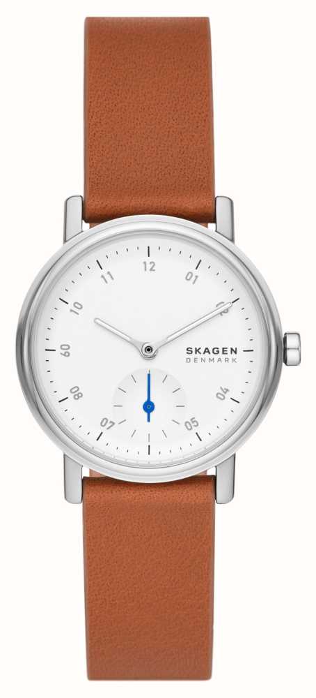 Signatur tan leather on sale watch