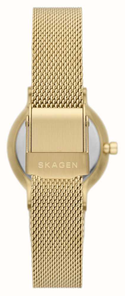 Skagen Women's Freja Lille (26mm) Gold Dial / Gold-Tone Steel