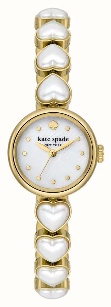 Kate Spade Monroe (24mm) Mother-of-Pearl Dial / Gold-Tone Pearl