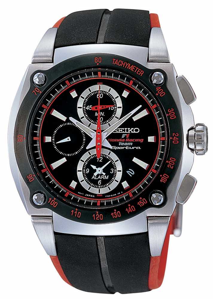 Reloj seiko sportura honda f1 racing team sna749p1 #6