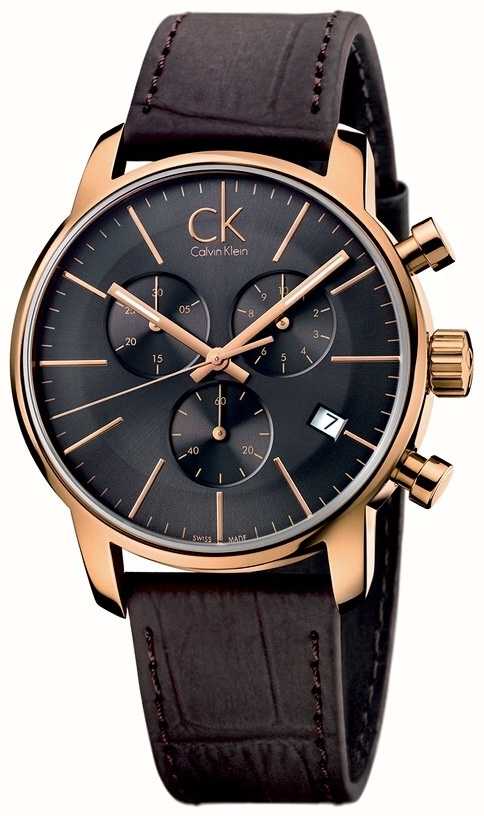 ck leather watches