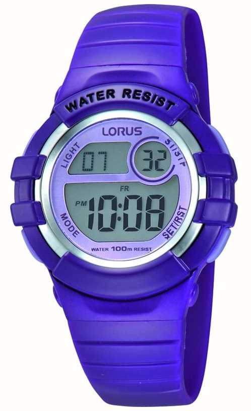 Lorus digital shop watch instructions