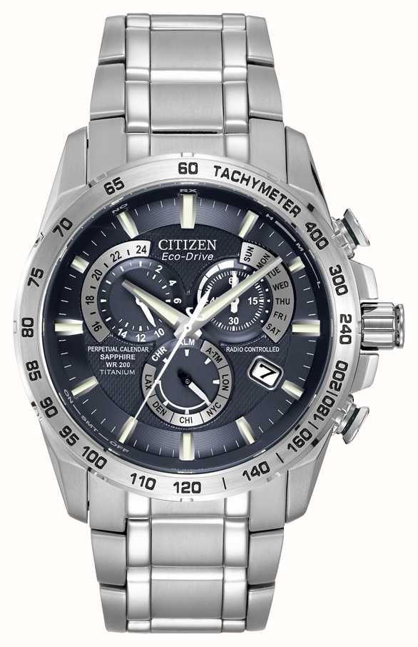 Citizen Radio Controlled Titanium A-T Chronograph AT4011-57L - First ...