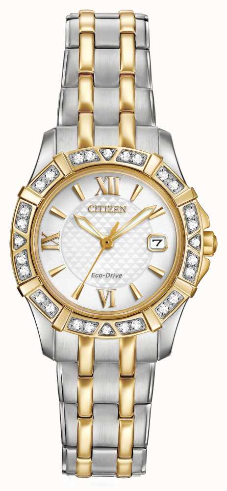 citizen eco drive diamond watch ladies