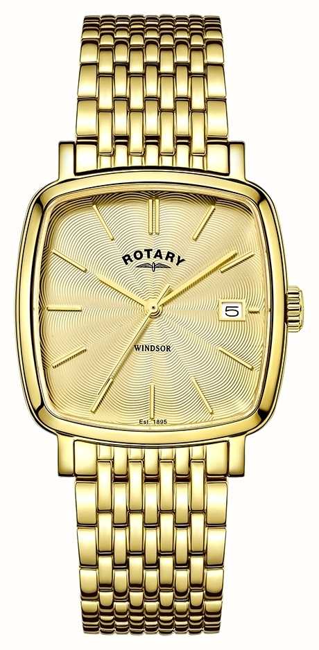 Rotary Men's Windsor Gold PVD Plated GB05308/03 - First Class Watches™