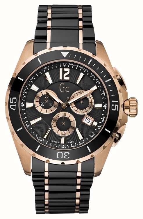 Gc Mens Sport Class XXL Black Ceramic Chrono X76004G2S - First Class ...