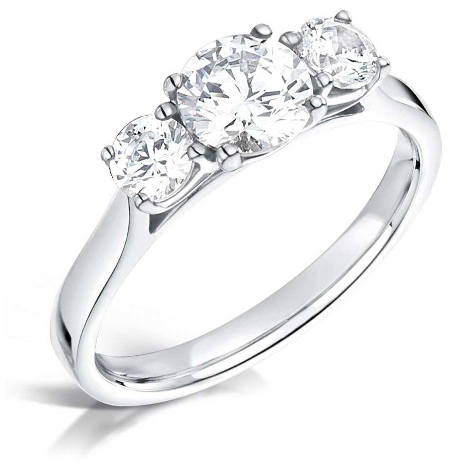 Certified Diamond  0.33ct D SI1 GIA Diamond Engagement Ring Jewellery