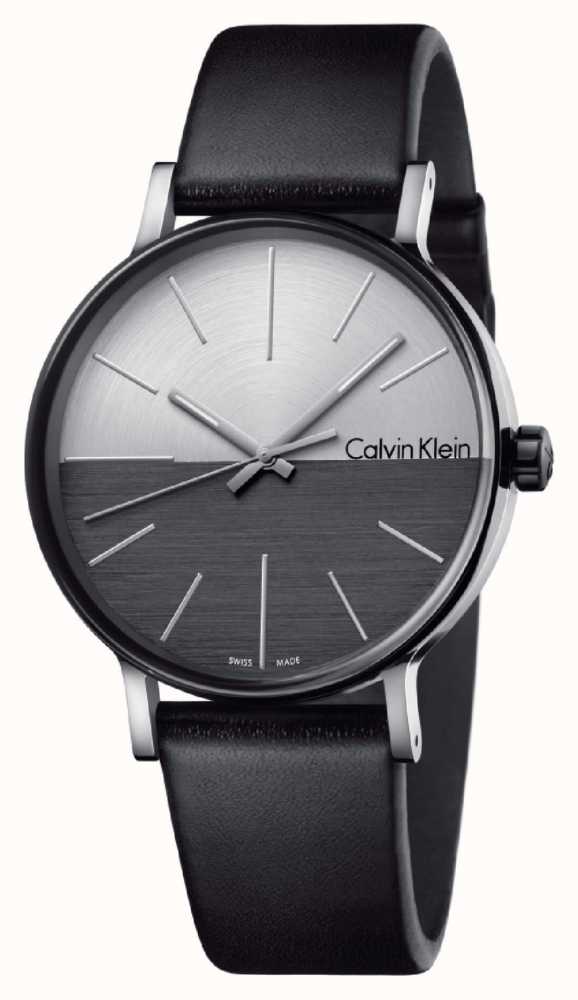calvin klein watches black dial