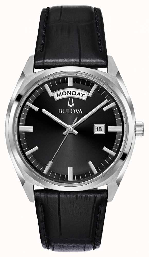 bulova watches mens leather firstclasswatches