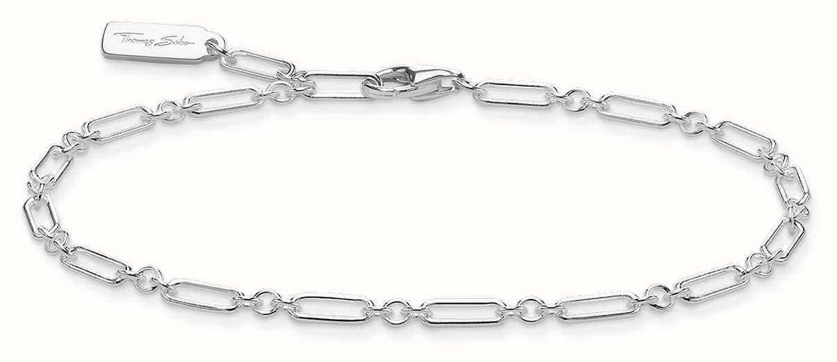 Thomas Sabo Sterling Silver Bracelet 16-19cm A1822-001-21-L19V - First ...