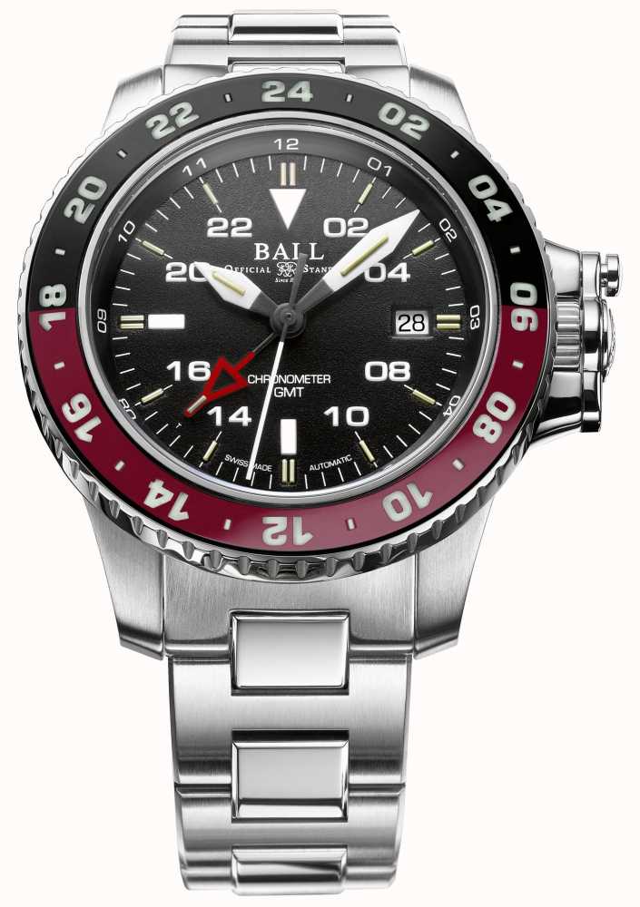 Ball Watch Company Engineer Hydrocarbon AeroGMT II 42mm Black Dial ...