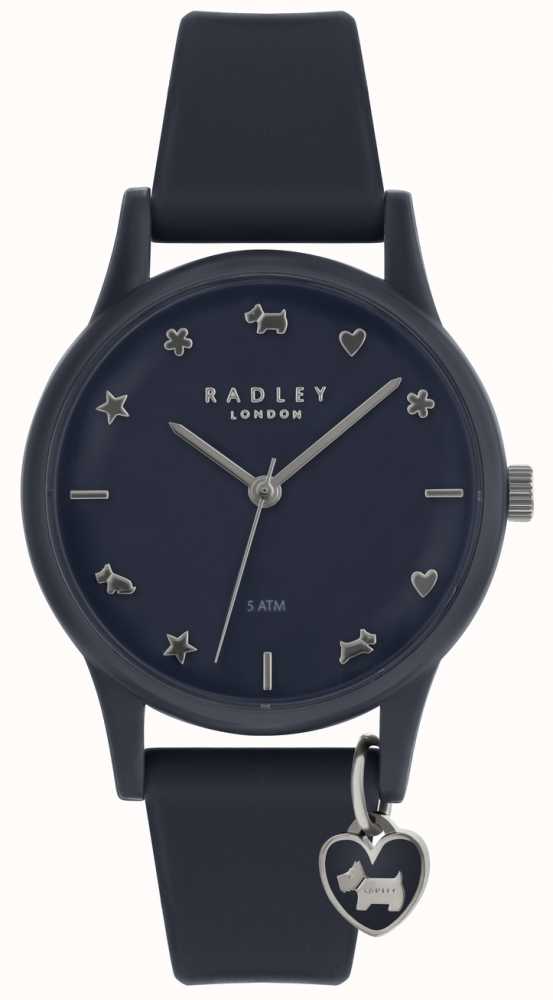 Radley Ladies Watch Silicone Strap With Silver Markers RY2691 First