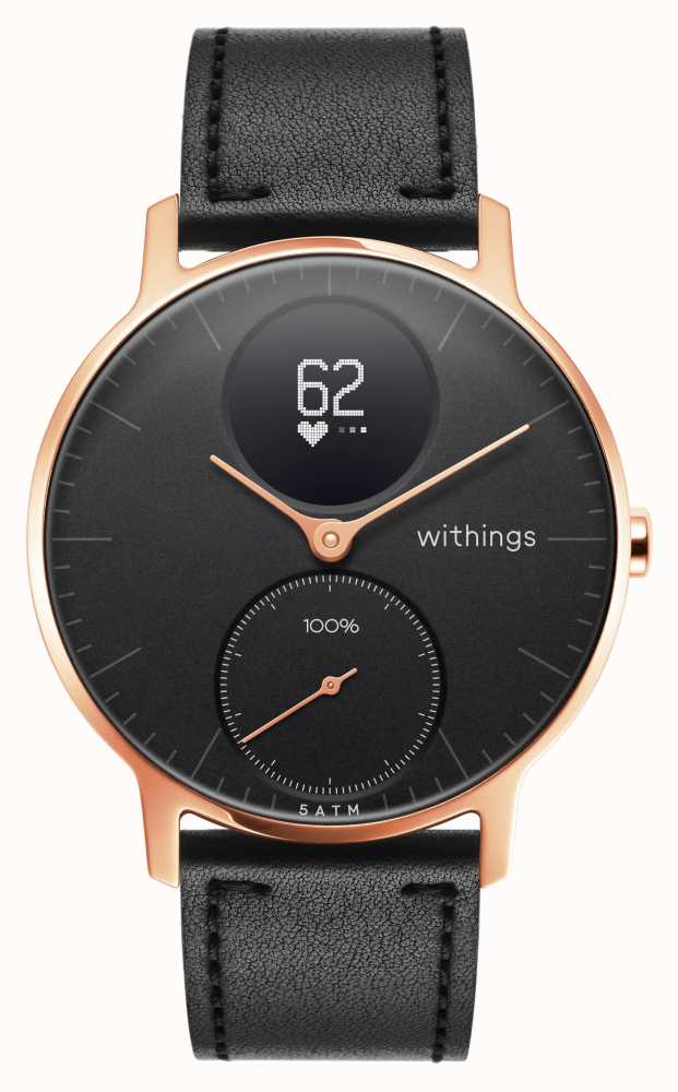 Withings Steel HR (36mm) Black HWA03-36Bの+stbp.com.br