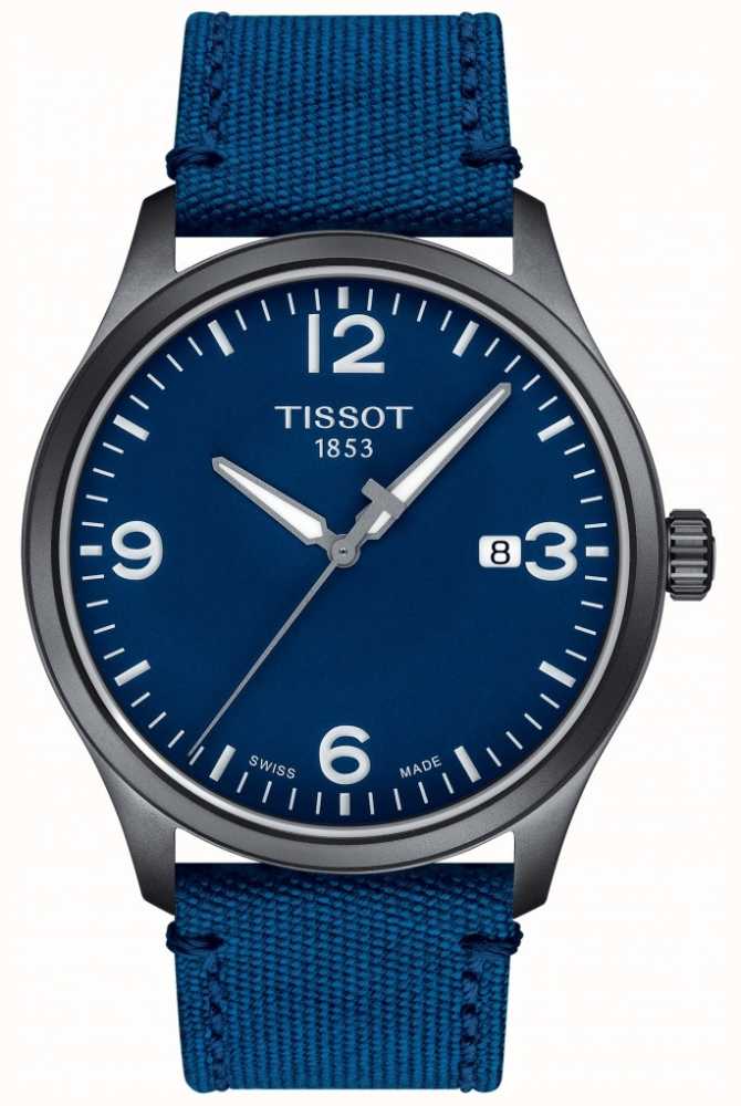 Tissot | Men's XL | Blue Dial | Blue Synthetic Strap | T1164103704700 ...