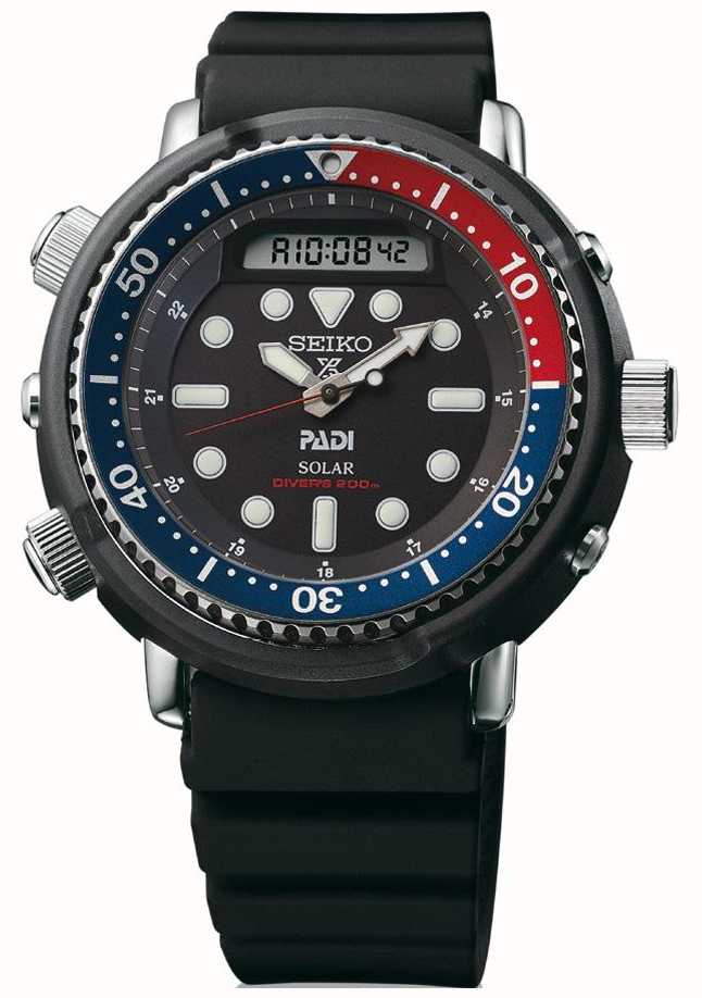 seiko prospex sea padi solar powered chronograph diver's watch ssc663p1