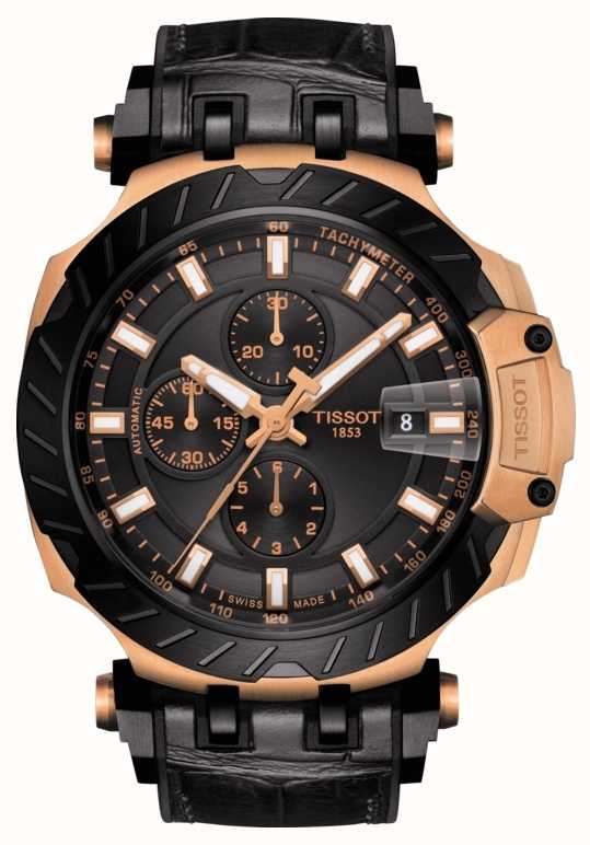 Tissot | T-Race | Automatic Chronograph | Black Rubber Strap ...