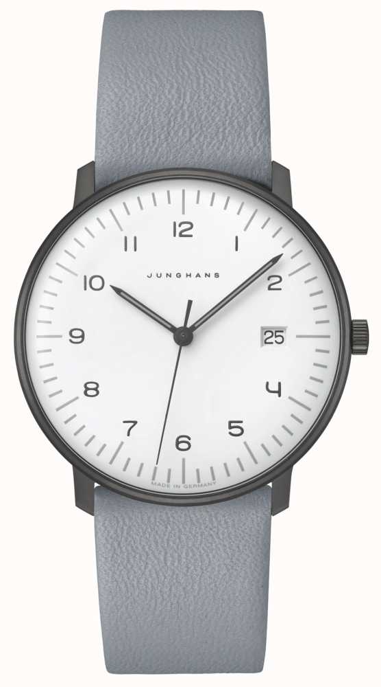 Junghans Max Bill Quartz 38mm Black White 41 4064.04 First