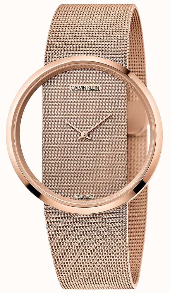 ck rose gold watch