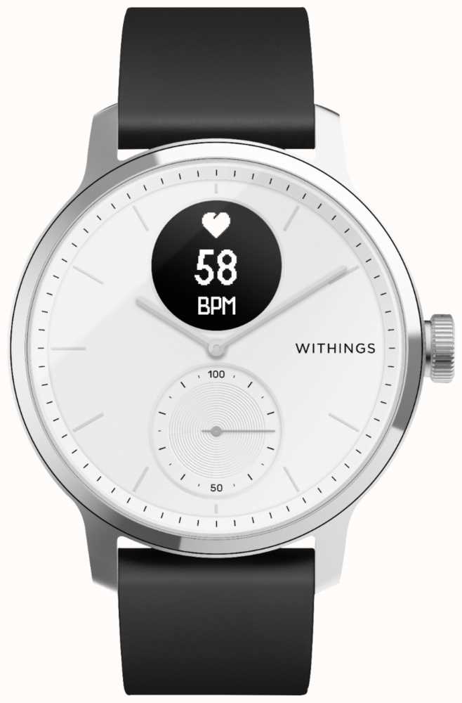 Withings Scanwatch 38mm - White HWA09-MODEL 1-ALL-INT - First Class ...