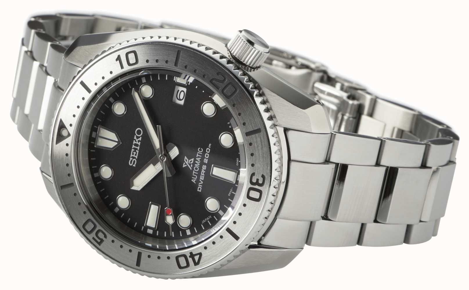 Seiko PROSPEX 1968 Reinterpretation | Stainless Bracelet | Black Dial ...