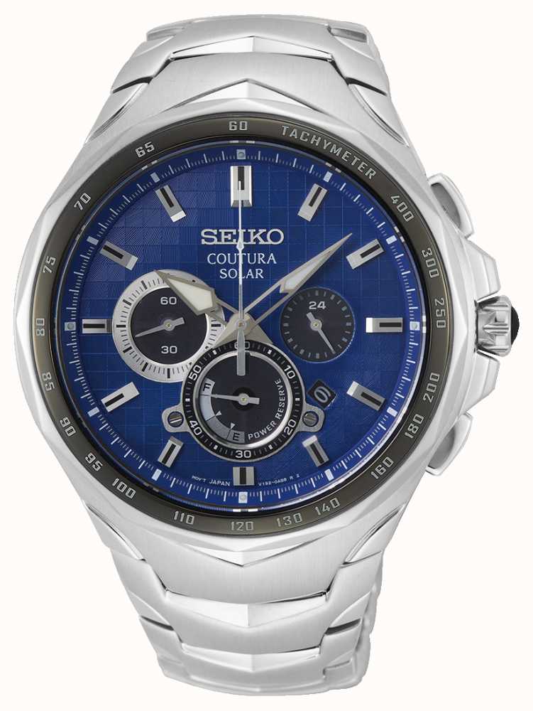 Seiko Coutura | Stainless Steel Bracelet | Blue Dial SSC749P1 - First ...