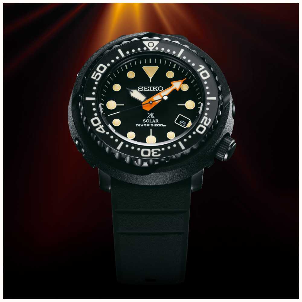 Seiko Prospex Black Series ‘Tuna’ Limited Edition SNE577P1 - First ...