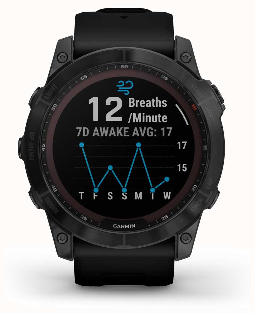 Garmin Fenix 7X Sapphire Solar | Black DLC Titanium | Black Silicone ...