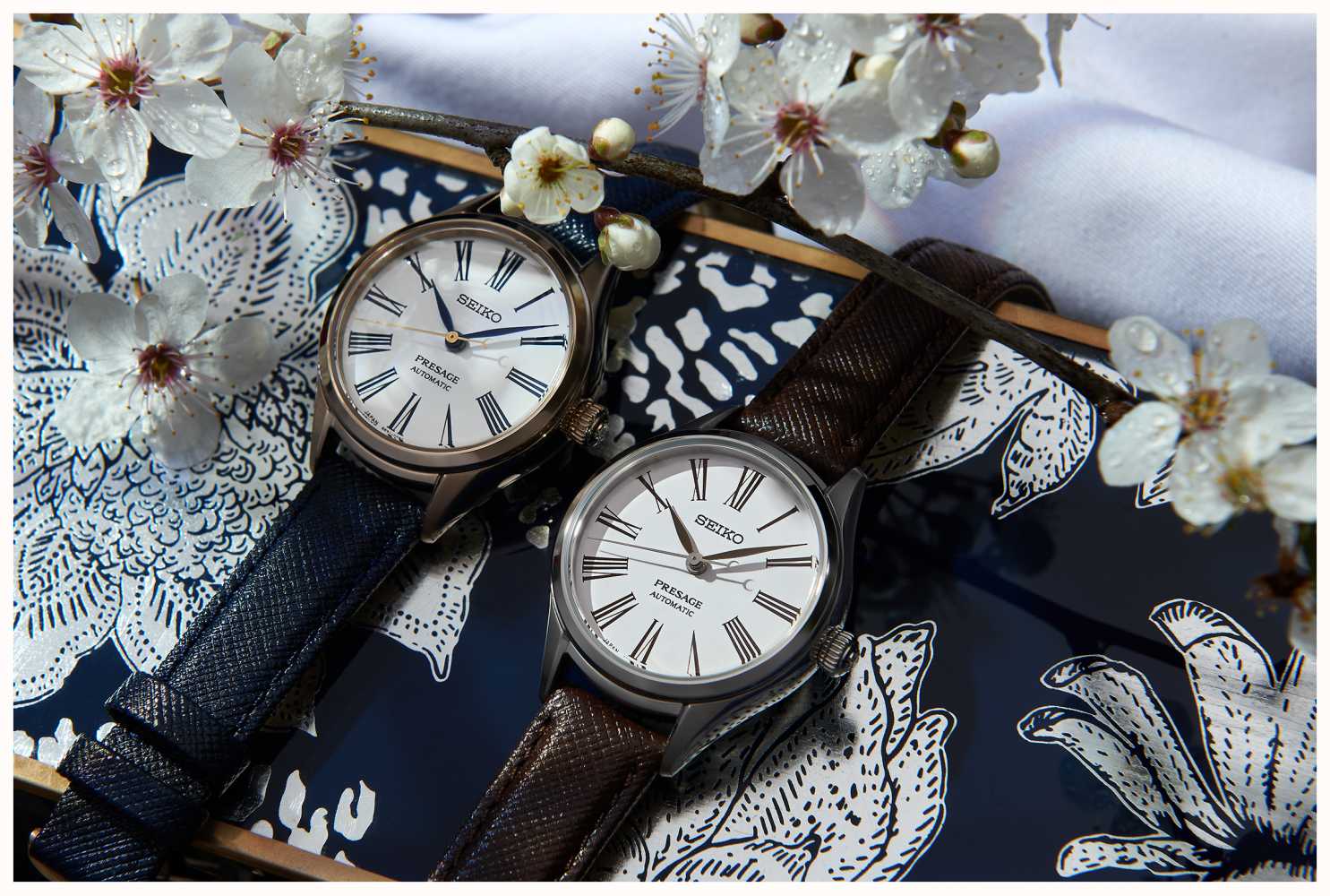Seiko Presage Eternal Brown Leather Strap SPB233J1 - First Class Watches™