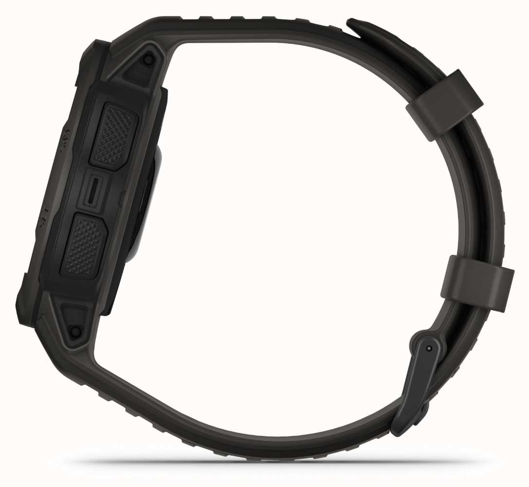 Garmin Instinct 2 Graphite Black Silicone Strap 010-02626-00 - First ...