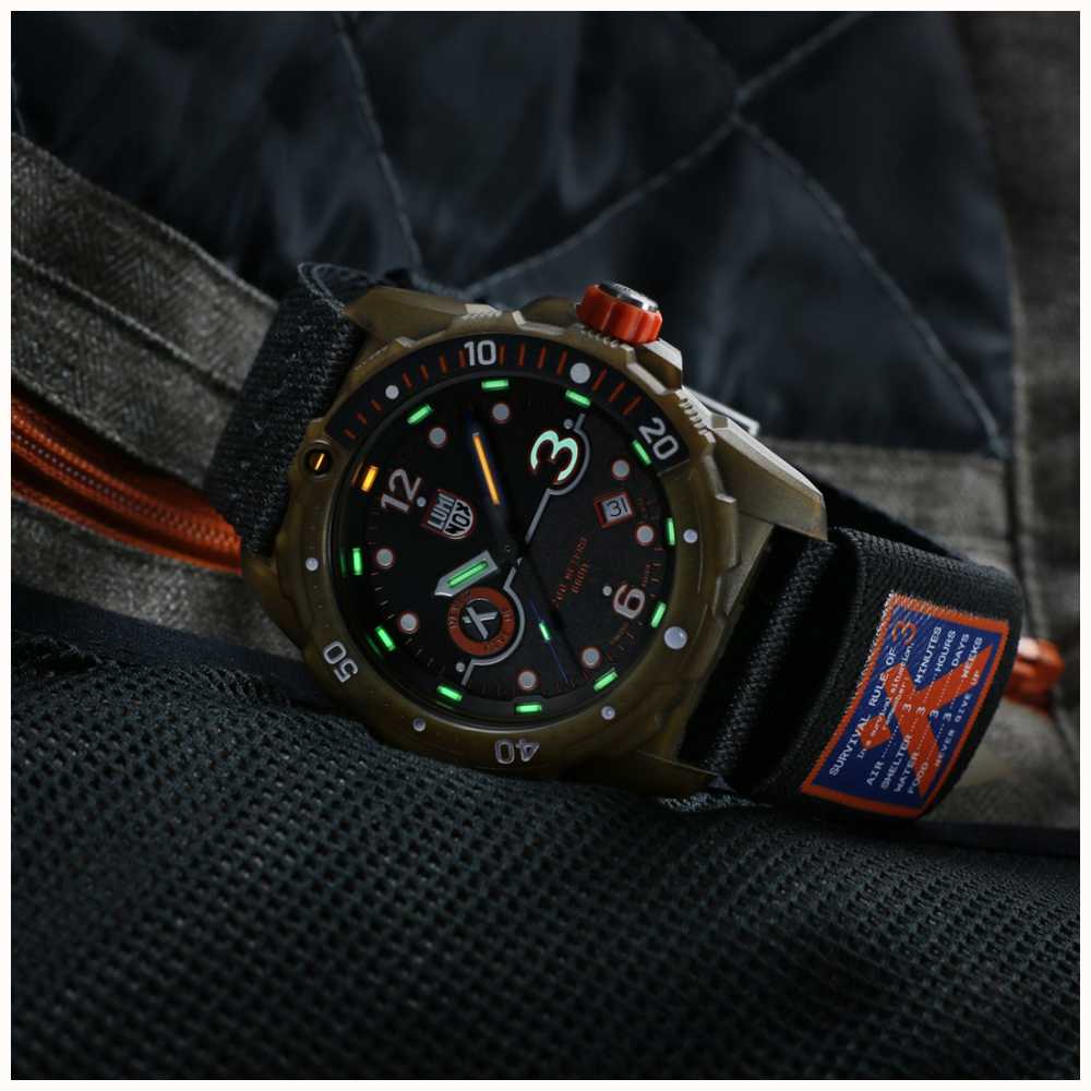 Luminox Men's Bear Grylls Survival Sea 3720 ECO Series XB.3721.ECO ...