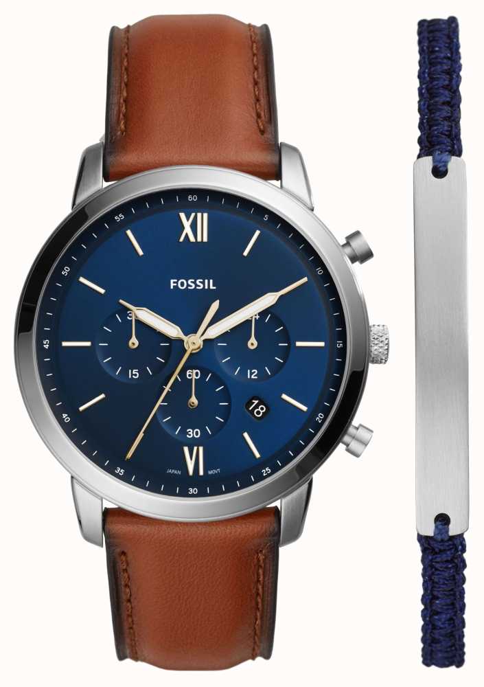 Fossil watch blue online series