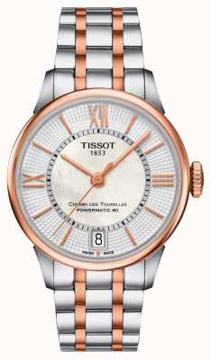 Tissot Men's Chemin Des Tourelles Powermatic 80 Stainless Steel ...