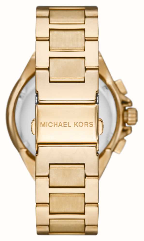 Michael Kors Camille Gold-Toned White Dial Women's Watch MK7270 - First ...